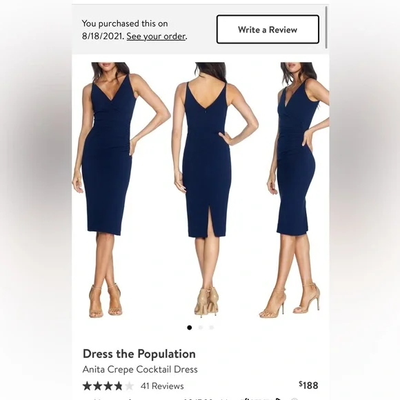 open lace back dress Dress the Population Women's Corey Plunging Mix Media Cap Sleeve A-line  Midi Dress Dress, Black, XXS at Amazon Women's Clothing store